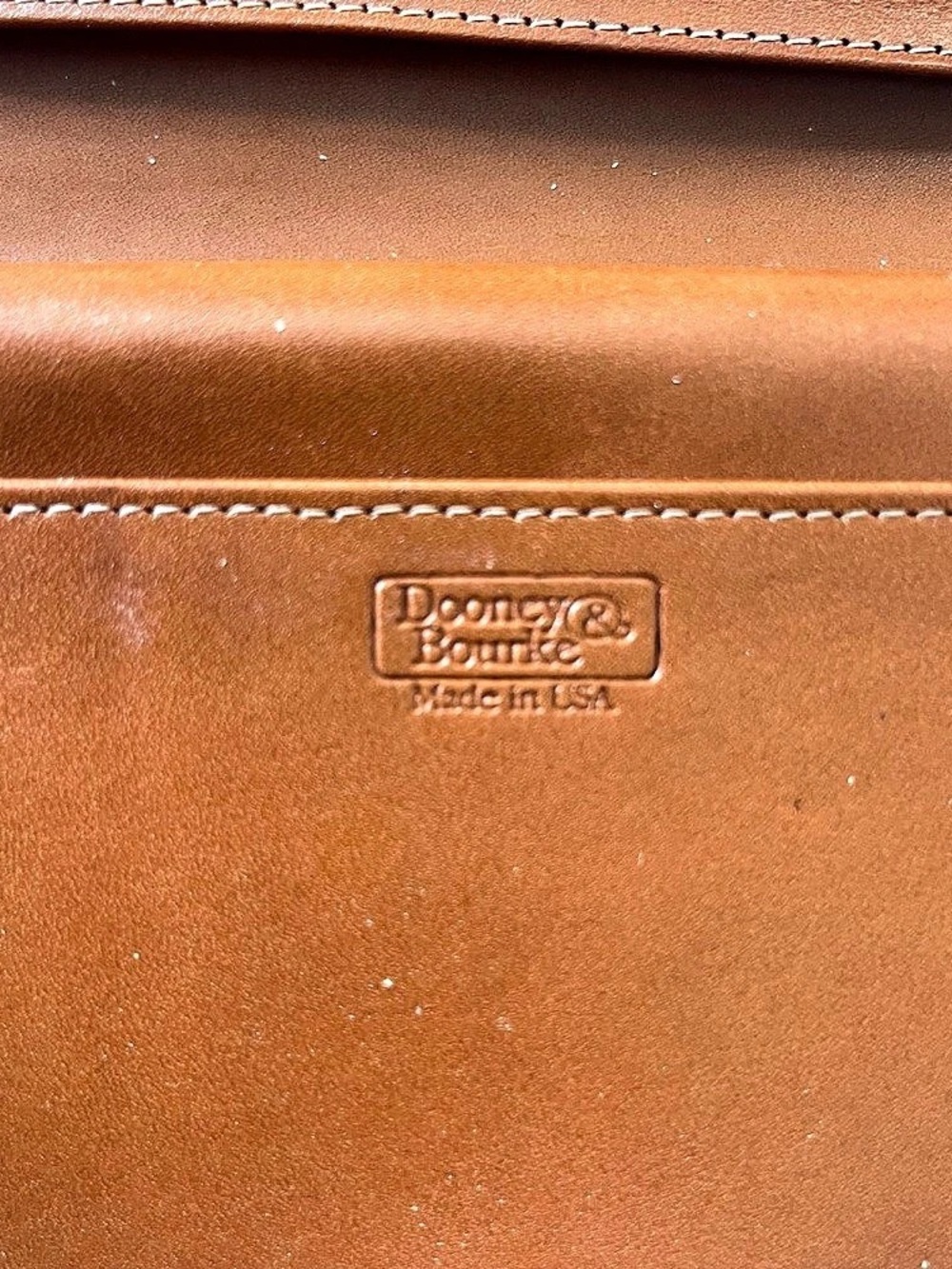 Dooney & Bourke Green & Brown Wallet - Picture 3 of 6